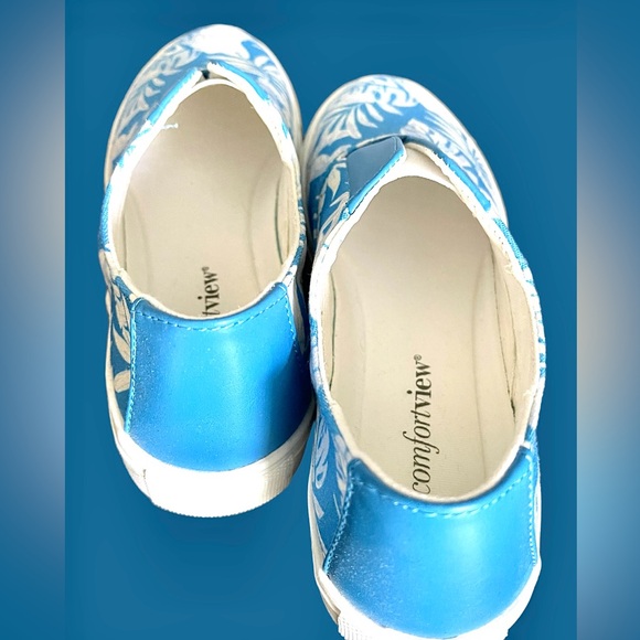 New Comfort View slip on Shoes Stable Heel Technology Skid Resistant NIP - Picture 8 of 11